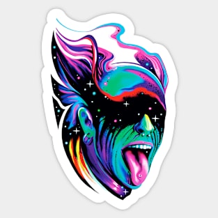 Flint Electro Galaxy Sticker